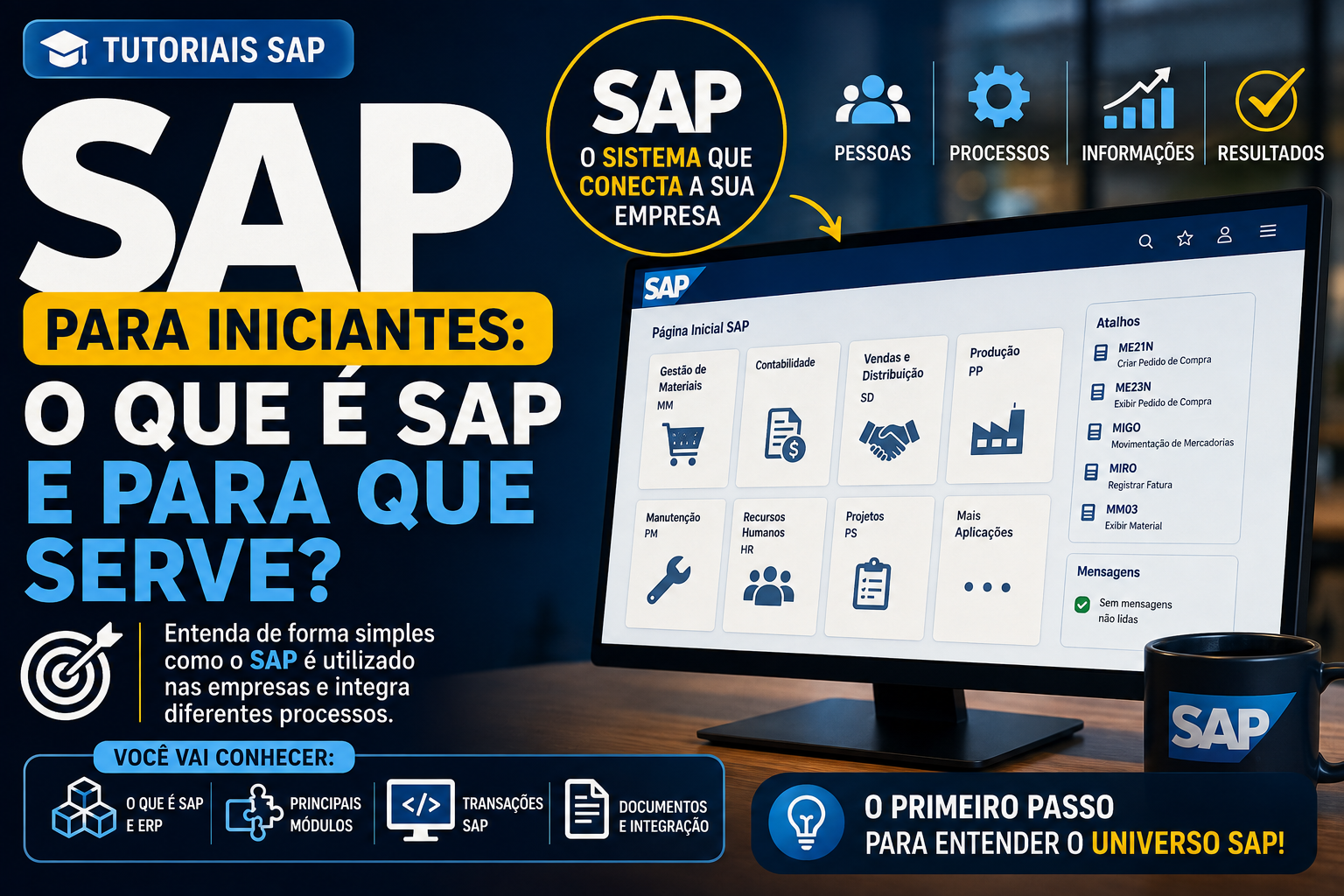 SAP para Iniciantes: O Que é SAP e Para Que Serve?