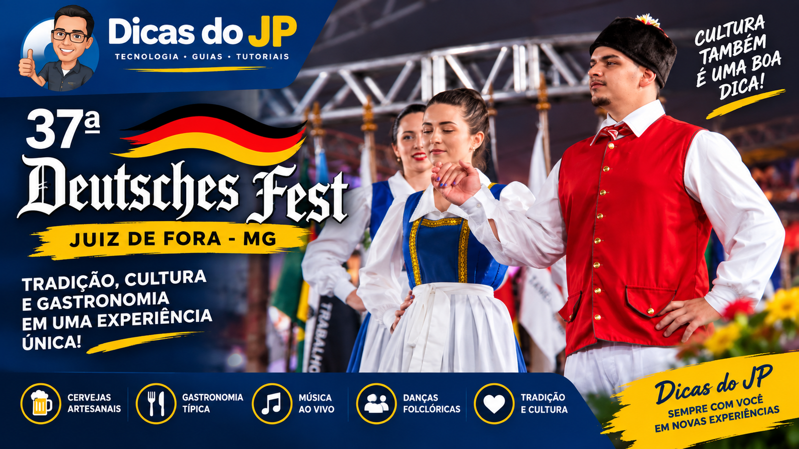 Festa Alemã de Juiz de Fora 2026: programação, tradição e entrada gratuita