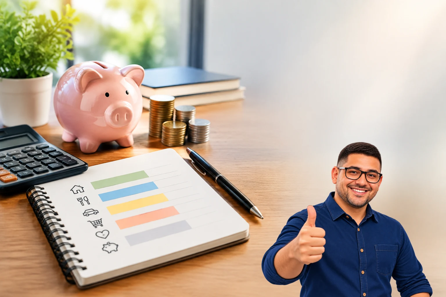 Como montar um orçamento mensal simples e realista
