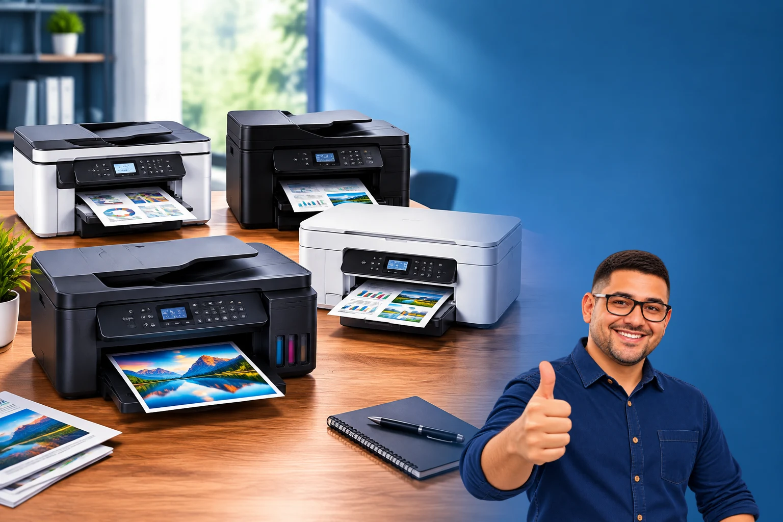 Comparativo de impressoras multifuncionais: Brother, HP, Canon e Epson