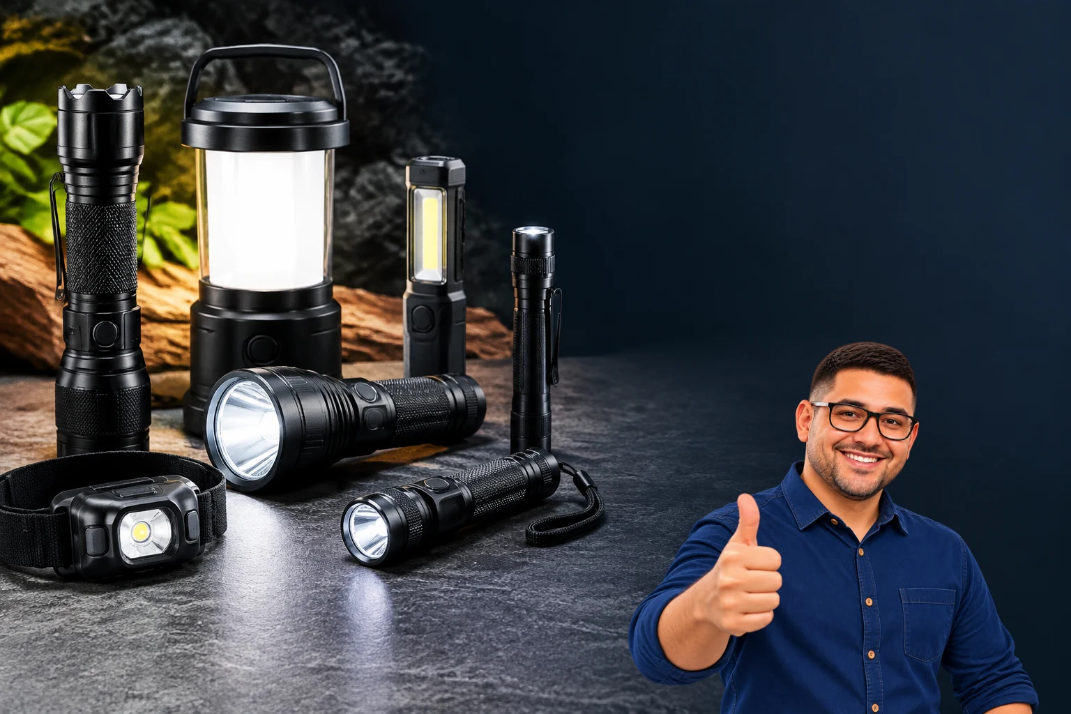 Lanterna recarregável: compare 7 modelos táticos e de uso diário