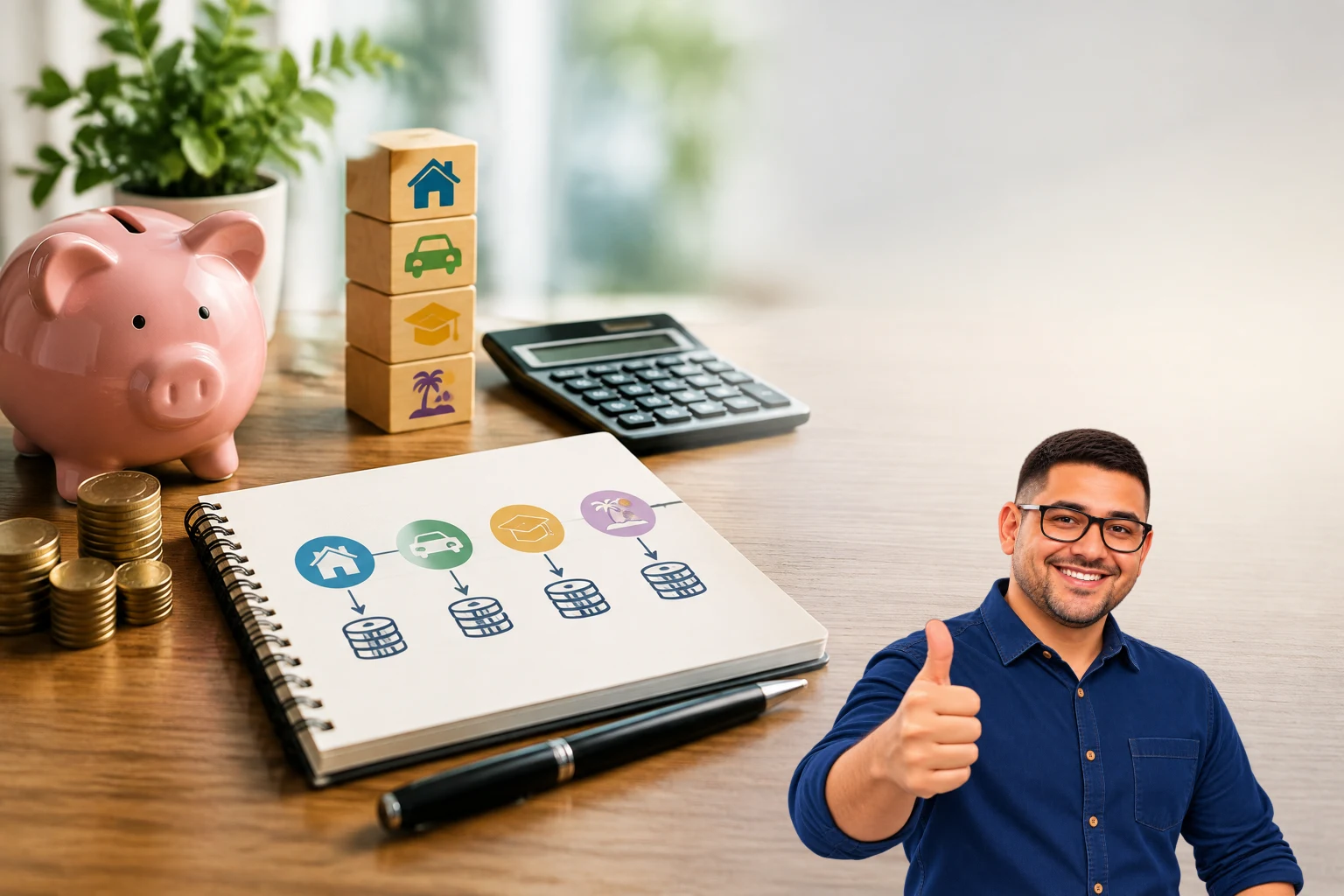 Como Criar um Plano para Guardar Dinheiro por Objetivos