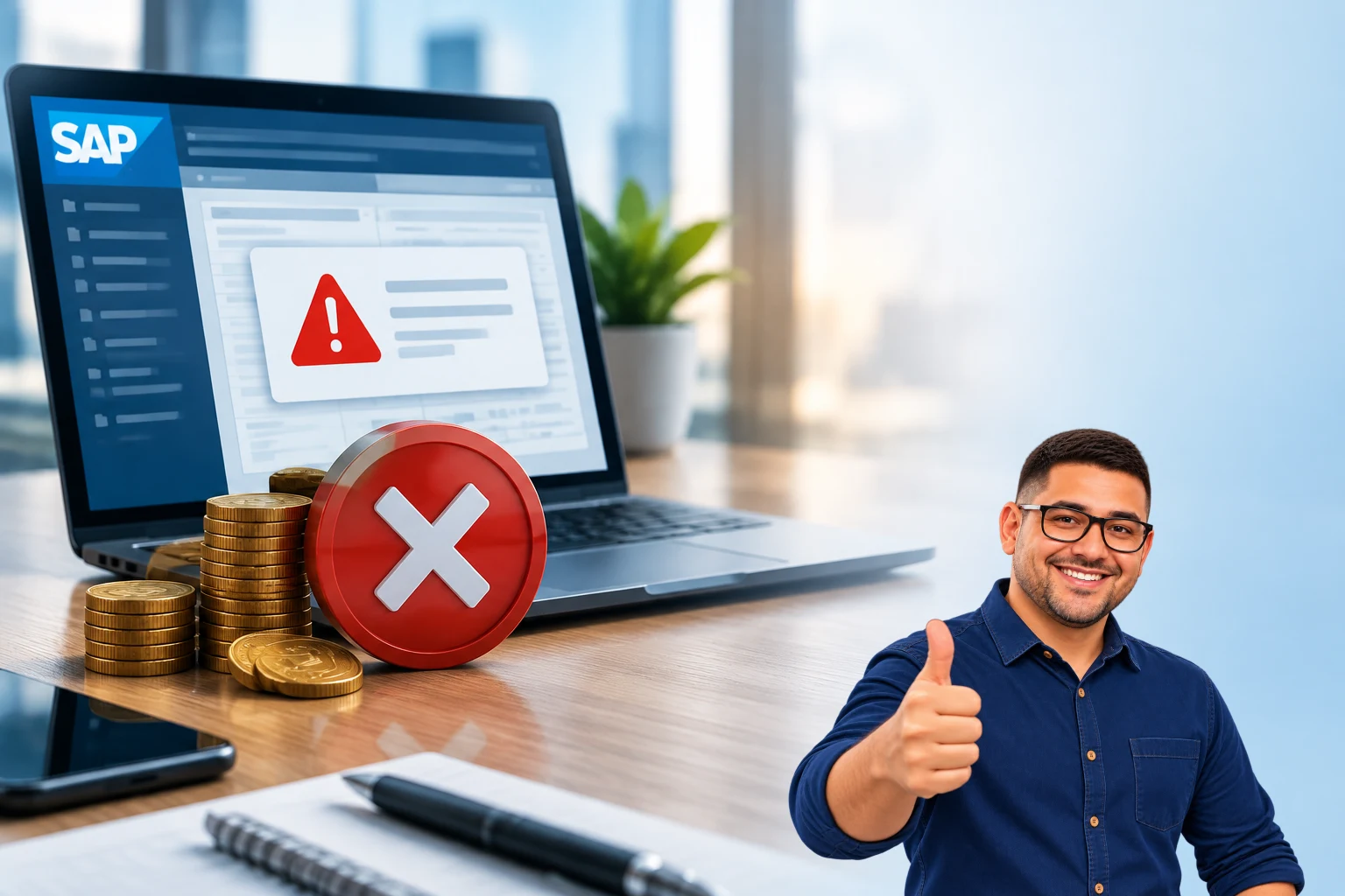 Erro de saldo insuficiente no SAP: causas e soluções