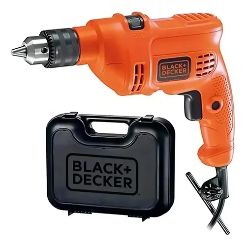 Furadeira De Impacto 3/8  Tm500k 127v - Black+decker