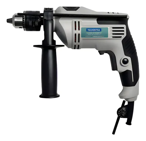 Furadeira Impacto 500w Tramontina 42360021 Cinza 220v