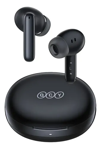 Fone Qcy T13 Anc 2 Bluetooth 5.3 Cancelamento De Ruído Ativo Cor Preto - R$ 199