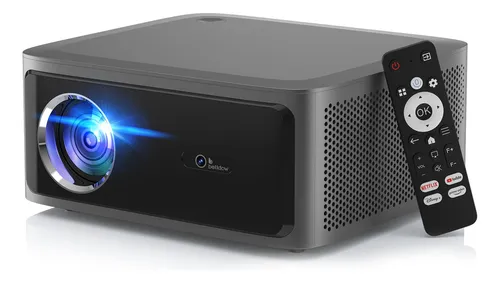 Projetor Bettdow AC1071 1080p 1000ANSI Lumens Wi-Fi Bluetooth LCD 30000lm Preto