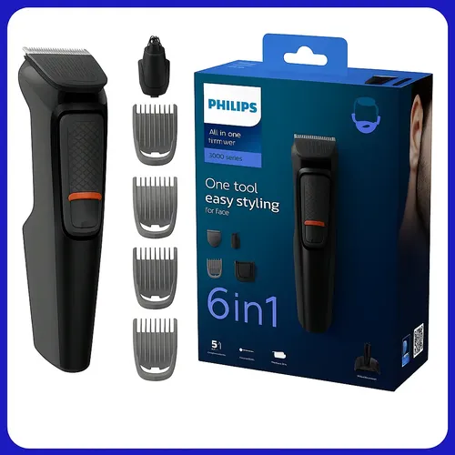Aparador De Pelos Barbeador Philips Multigroom 6 Em 1 Mg3711 - R$ 379,99