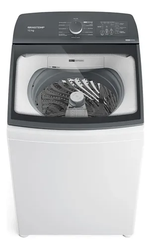 Máquina De Lavar Brastemp 12kg Branca Água Quente Com Ciclo Cor Branco