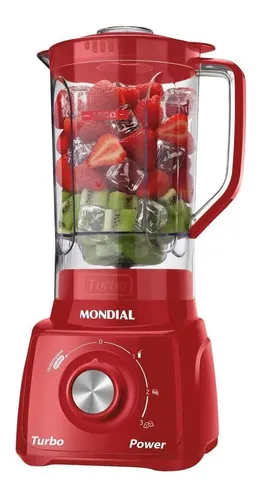 Liquidificador Turbo Power Mondial 550W L-99 FR - R$ 111,28