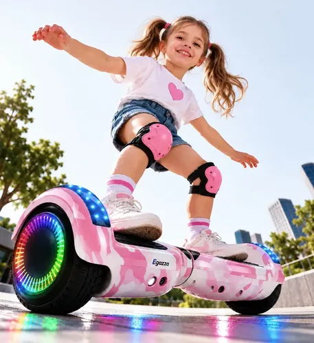 Egazza K5 Hoverboard Com Bluetooth Para Meninas Adolescentes